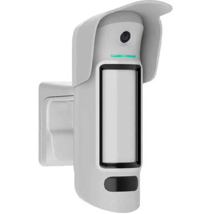 AJAX BASELINE PIR Outdoor CurtainCam HighMount PhOD White — image 1