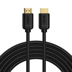 Baseus High Definition HDMI 2.0, 4K 30Hz, 3D, HDR, 18Gbps, 5m (black)