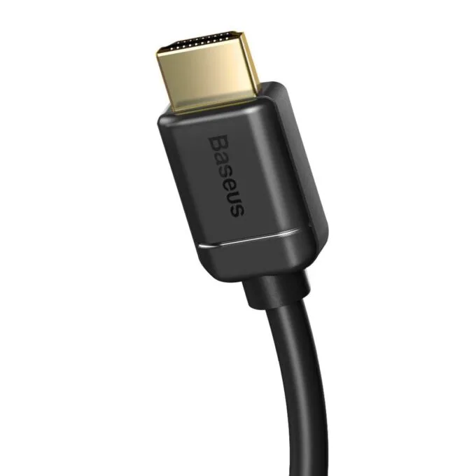 Baseus High Definition HDMI 2.0, 4K 30Hz, 3D, HDR, 18Gbps, 5m (black) — image 4