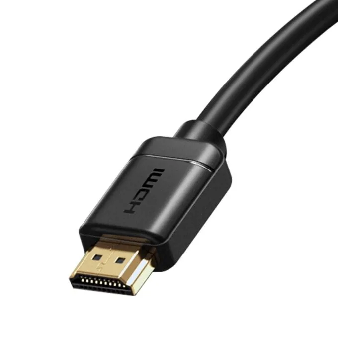 Baseus High Definition HDMI 2.0, 4K 30Hz, 3D, HDR, 18Gbps, 8m (black) — image 3