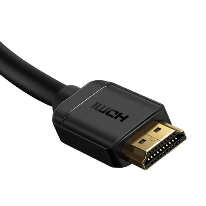 Baseus High Definition HDMI 2.0, 4K 30Hz, 3D, HDR, 18Gbps, 8m (black) — image 5