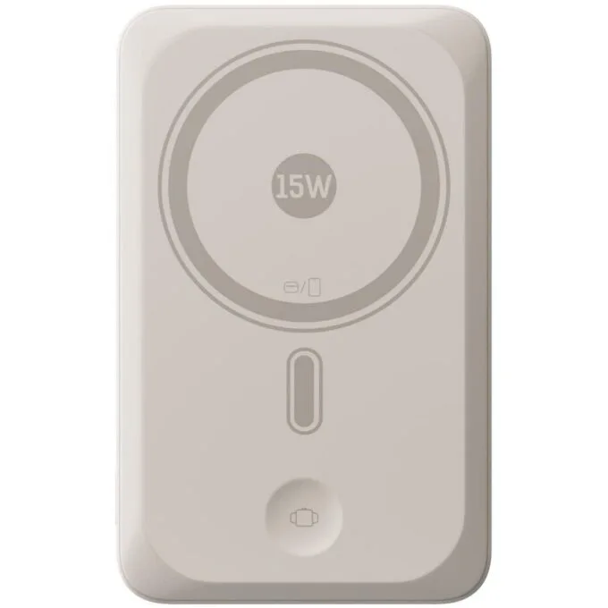 3mk SafeCell 10,000 mAh MagSafe USB-C PD beige — image 1