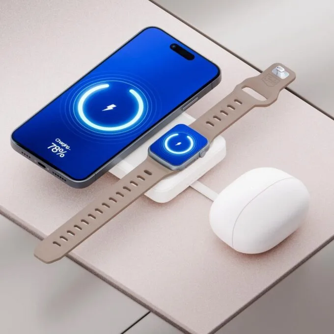 3mk SafeCell 10,000 mAh MagSafe USB-C PD beige — image 4