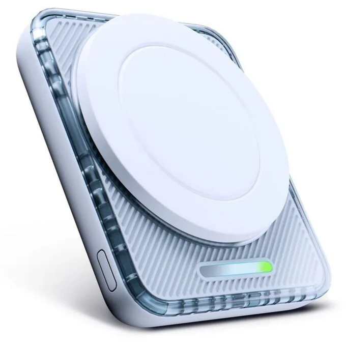 3mk PowerMag Handy 5000 mAh 22.5W MagSafe white — image 1