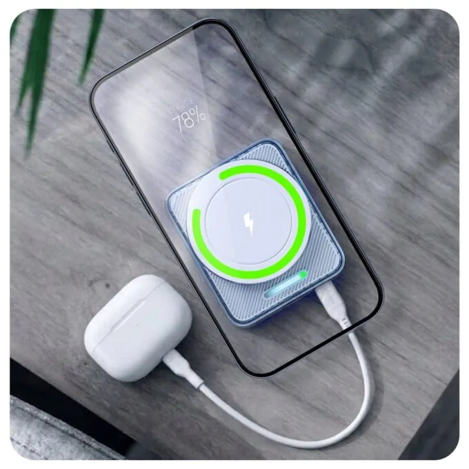 3mk PowerMag Handy 5000 mAh 22.5W MagSafe white — image 4