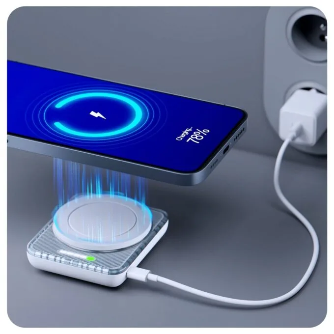 3mk PowerMag Handy 5000 mAh 22.5W MagSafe white — image 6