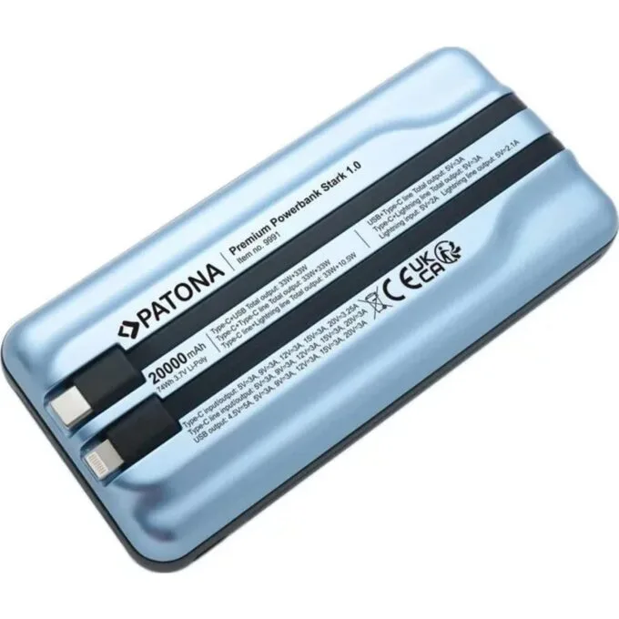Patona Premium Powerbank Stark 1.0 PD65W 20000mAh — image 4