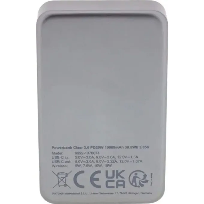 Patona Premium Powerbank Clear 3.0 PD20W MagSafe 15W — image 4