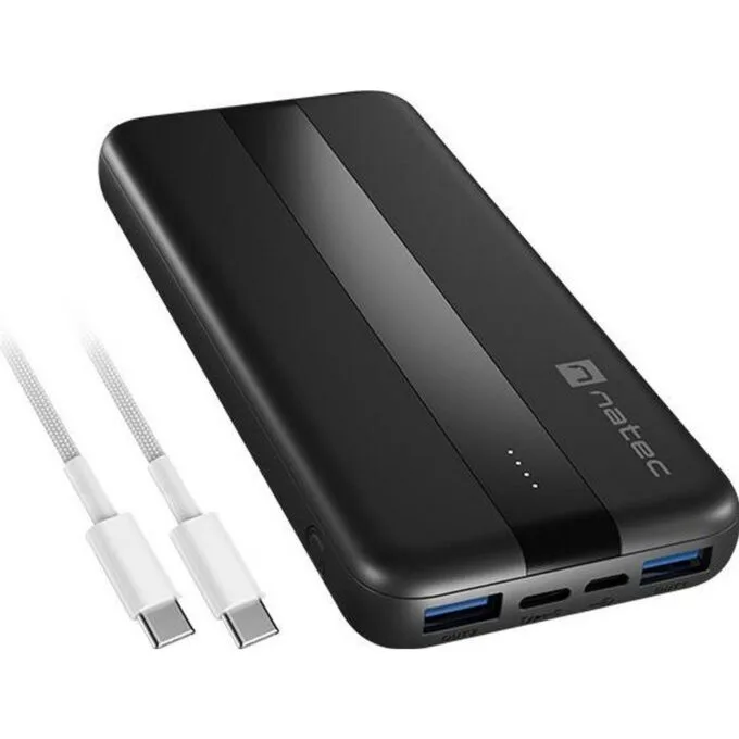 Natec Trevi Slim Q V2 10000 mAh PD USB-C 20W + USB-A 18W — image 5