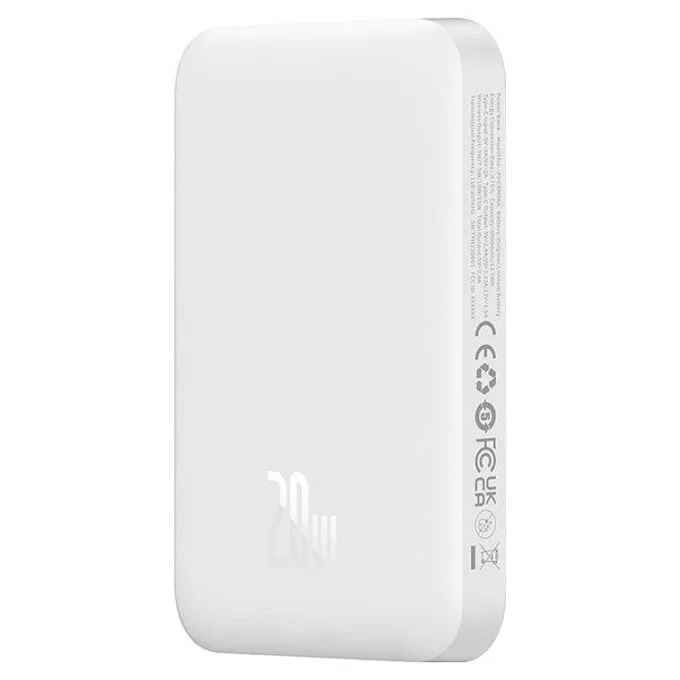 Baseus Magnetic Mini 6000mAh 20W MagSafe white — image 4