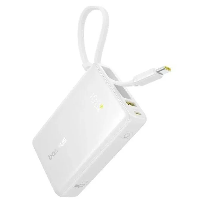 Baseus PicoGo Digital Display 10000mAh 45W biały — image 1