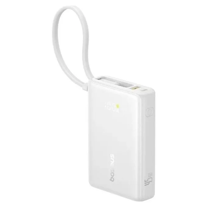 Baseus PicoGo Digital Display 10000mAh 45W biały — image 2