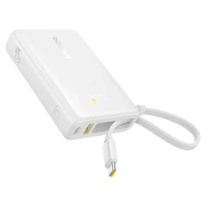 Baseus PicoGo Digital Display 10000mAh 45W biały — image 3