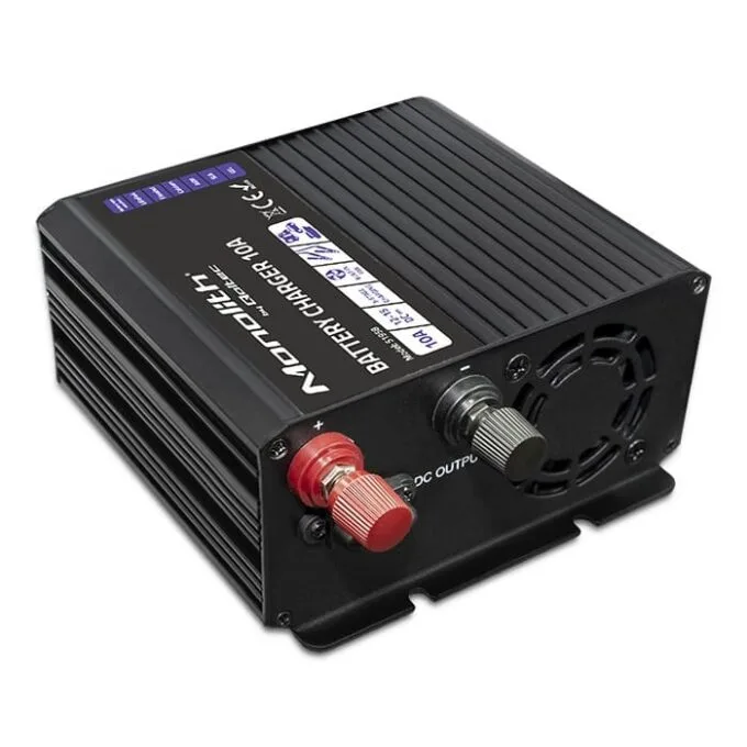 Qoltec Smart Monolith charger for LiFePO4 AGM GEL SLA batteries | 10A | 12V — image 11