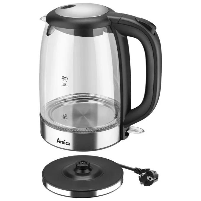 Amica KD2050G silver — image 4