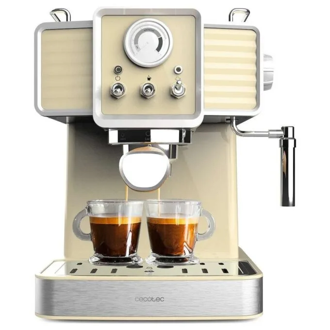 Cecotec Power Espresso 20 Tradizionale Light yellow — image 1