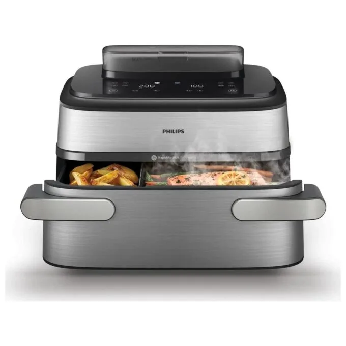 Philips Ovi Dual 5000 Ultra Megabasket NA565/02 9.5 l silver — image 2
