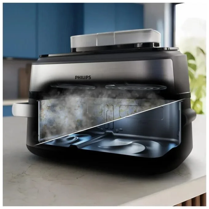 Philips Ovi Dual 5000 Ultra Megabasket NA565/02 9.5 l silver — image 5