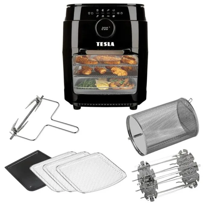 Tesla AirCook & Grill QG800 Wi-Fi 12 l black — image 6