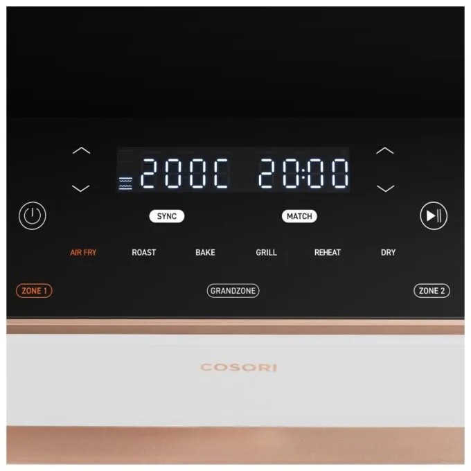 Cosori CAF-TF101S-WOUR Dual Blaze TwinFry Wi-Fi 10 l white — image 6