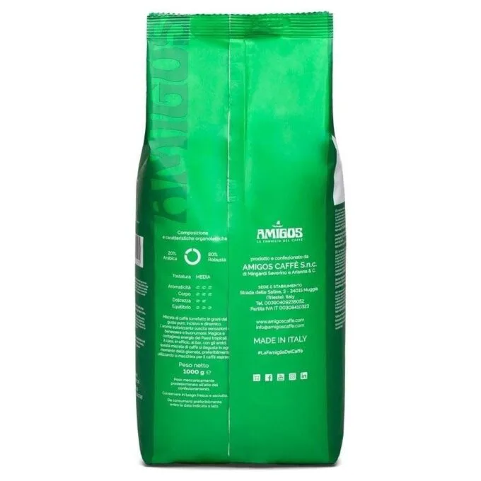 Amigos Qualità Verde Bar 1 kg Grains — image 3