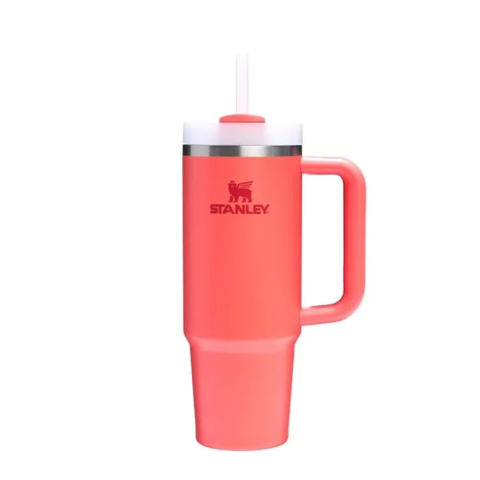 Stanley Quencher H2.O FlowState 0.89L Hot Coral — image 1