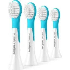 Philips Sonicare For Kids HX6034/90 | 3+ | 4 szt. | niebieski