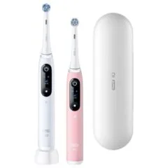 Oral-B iO 6 Duo white/pink + Etui