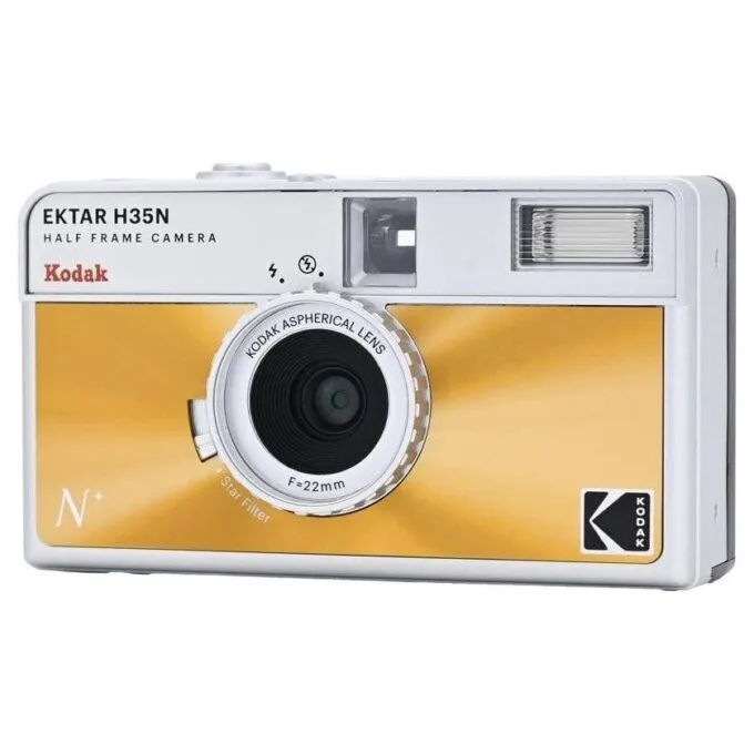 Kodak EKTAR H35N Camera Glazed Orange — image 2