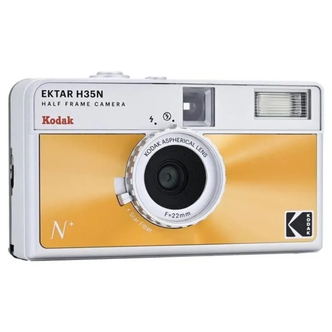 Kodak EKTAR H35N Camera Glazed Orange — image 3