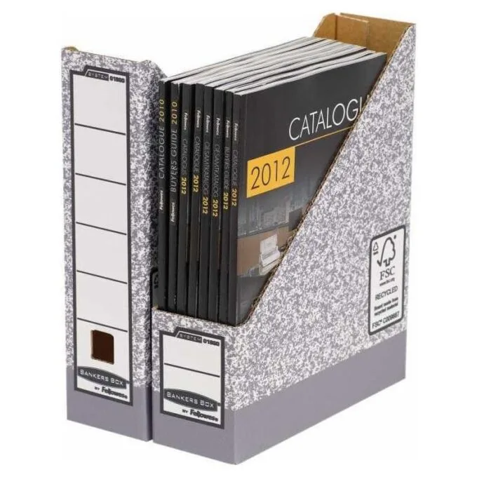 Fellowes for literature 10 gray FSC — image 1