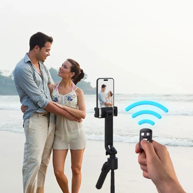 Wozinsky WST-360YS with automatic face tracking 360° AI gesture control - black — image 15