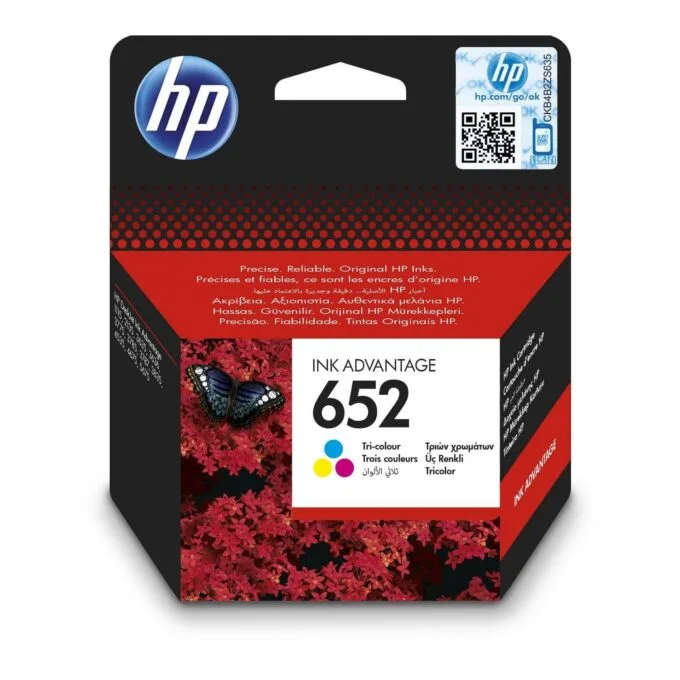 HP 652 colour F6V24AE — image 1