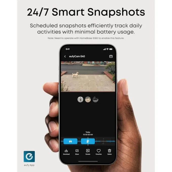 Anker Eufy Security Camera Kit E40 2 x 2K Bullet + Solar + HB3 — image 5