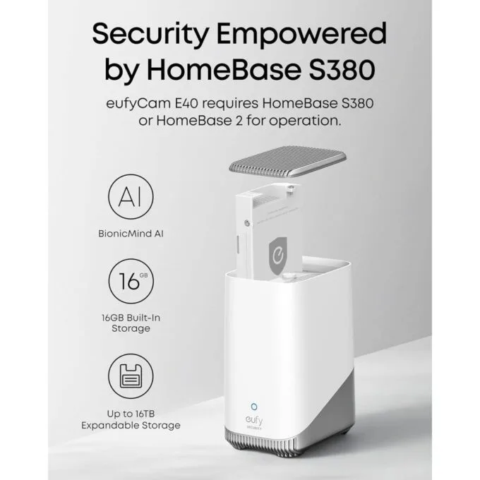 Anker Eufy Security Camera Kit E40 2 x 2K Bullet + Solar + HB3 — image 6