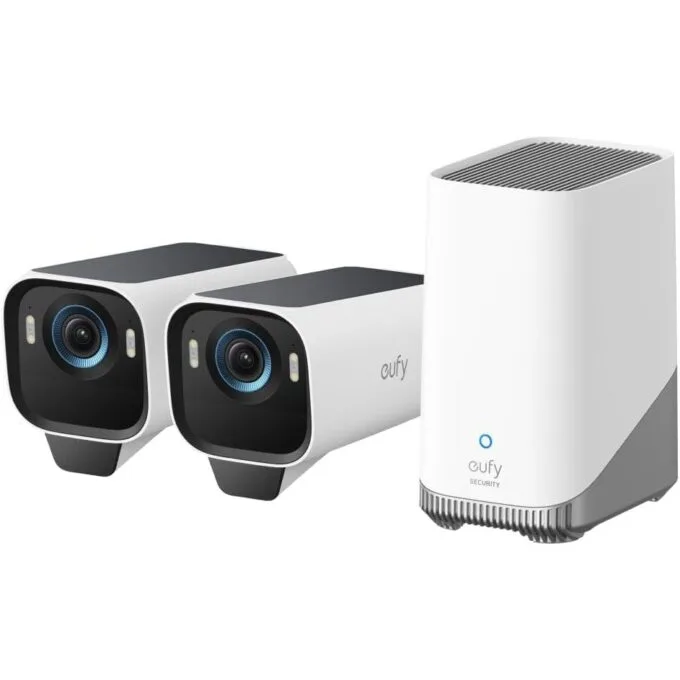 Anker Eufy Security Camera Kit S3 Pro 2 x 4K Bullet + Solar + HB3 — image 1