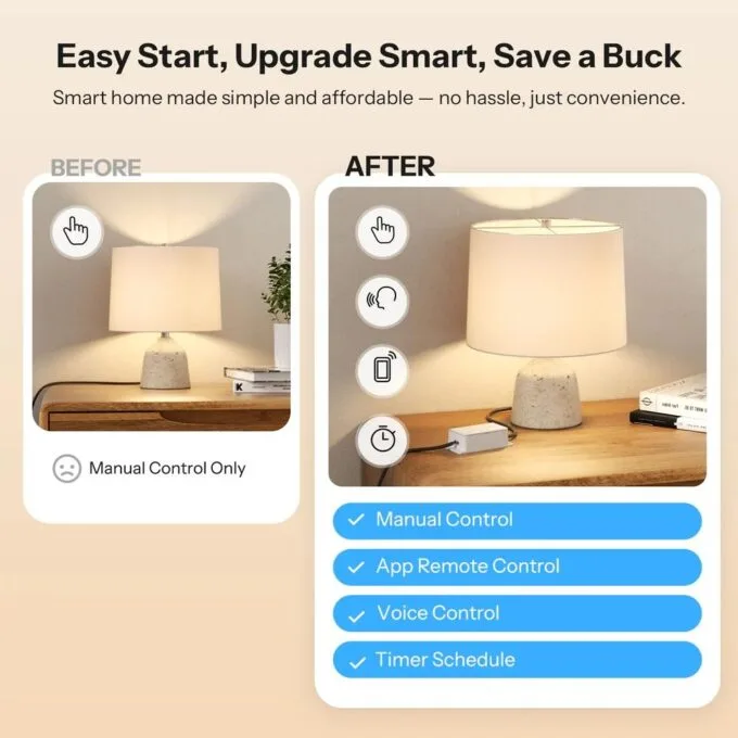Sonoff WiFi Smart Switch BASIC-1GS With Matter (aller-retour) — image 3