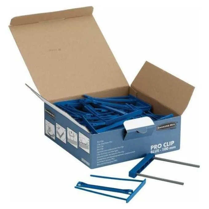 Fellowes Pro Clip - blue 50 pcs — image 2
