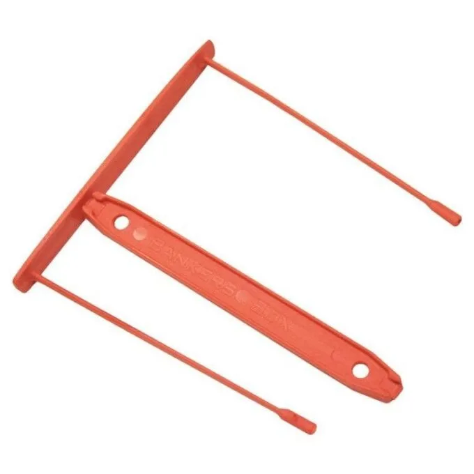 Fellowes archival clips red 100pcs — image 1