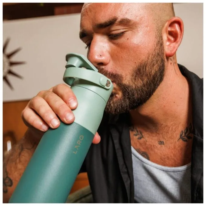 Larq Swig Top 680 ml eucalyptus green — image 7