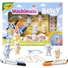Crayola Washimals Bluey Figures for painting and washing - set