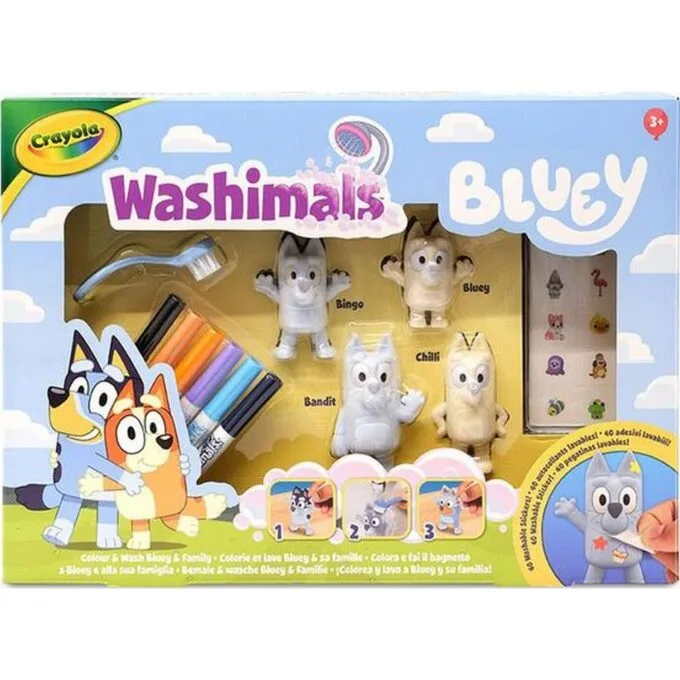 Crayola Washimals Bluey Figures for painting and washing - set — image 2