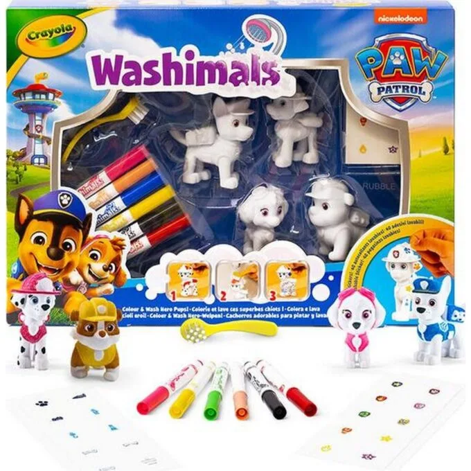 Crayola Washimals Psi Patrol Figures for painting and washing - set — image 1