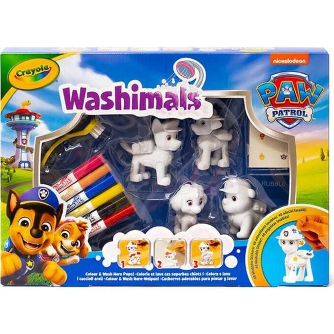 Crayola Washimals Psi Patrol Figures for painting and washing - set — image 3