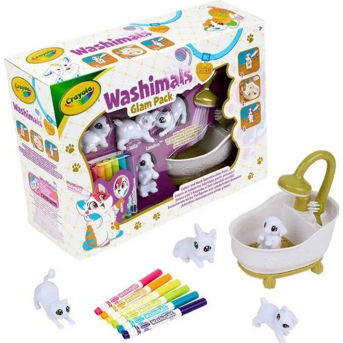 Crayola Washimals Cats Glam Figures for painting and washing - set — image 2