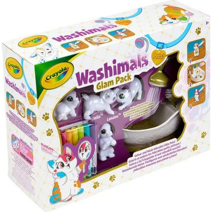 Crayola Washimals Cats Glam Figures for painting and washing - set — image 6