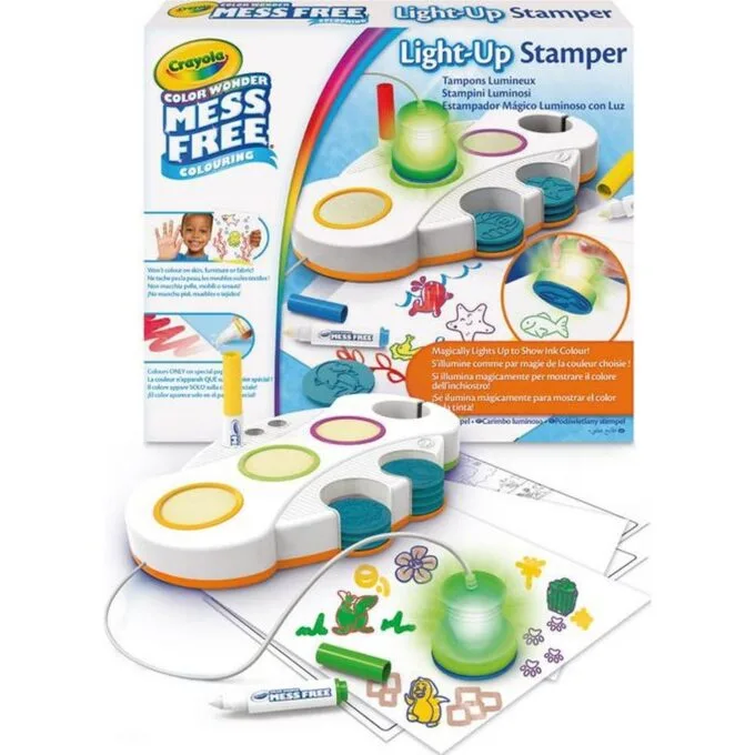 Crayola Color Wonder Mess Free Highlighted Child Stamps Non-Dirty — image 1