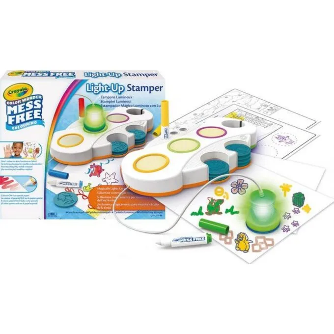 Crayola Color Wonder Mess Free Highlighted Child Stamps Non-Dirty — image 2