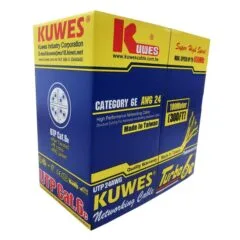 Kuwes CAT6 UTP Pure Copper Outdoor 100m Black