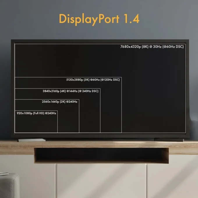 Claric Optical Cable DisplayPort 1.4 AOC 8K 5 m — image 9